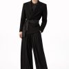 Avant-Garde Slim-Cut Shawl-Collared Suite